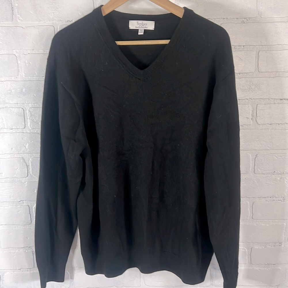 Wool Turnbury Extra Fine MERINO WOOL SWEATER Sz 2XB